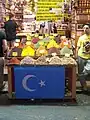 Kökbayraq in a shop in Istanbul, Turkey