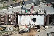 Construction site in 2021