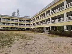 Secondary school premises.