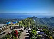 Image 17Bandarban, one of the remotest districts of Bangladesh, is famous for the beauty of its hilly terrain. The numerous Buddhist temples and bihars in the town, Prantik Lake, Jibannagar and Kyachlong Lake are some more places of interest. This image shows the skyline of the district from the pouplar Nilachol resort managed by Bangladesh Parjatan Corporation.Photo Credit: Fahad Faisal