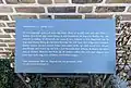 Wall poem [nl] in Nijmegen