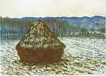Wheatstack, 1890–91. Oil on canvas. Art Institute of Chicago. W1283