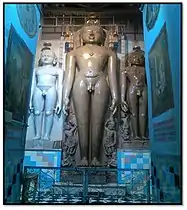 The 22 feet (6.7 m) Idol of Shantinatha