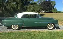 1953 Chrysler Windsor Deluxe Newport hardtop coupe