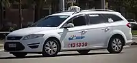 Ford Mondeo LX diesel, operating as Swan Taxis