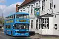 Image 20A Leyland Olympian, and the Grade II listed Angel Inn