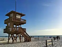 Late afternoon at Coquina Beach