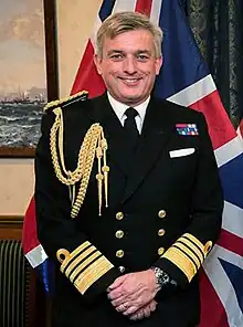 Sir Philip Jones, former First Sea Lord