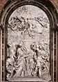 The Meeting of Leo Iand Attilaby Alessandro Algardi(1646–1653)