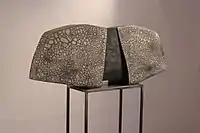 "Naked", 2018, artist Alicja Buławka - Fankidejska, ceramic, naked raku technique