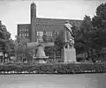 Image 17Head office viewed from Rembrandtplein, 1950 (from AMRO Bank)