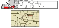 Centennial in Arapahoe County, Colorado.