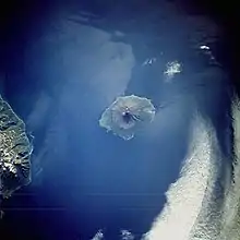 Image 20Atlasov Island from space, September 1992 (from List of islands of Russia)
