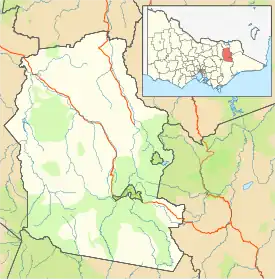 Kancoona is located in Alpine Shire