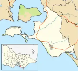 Archies Creek is located in Bass Coast Shire