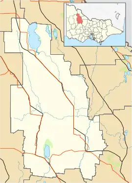 Myall is located in Shire of Buloke