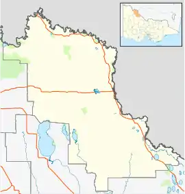 Bannerton is located in Rural City of Swan Hill