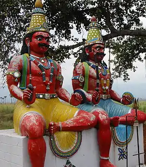 Image 26Aiyanar, guardian folk deity of Tamil Nadu (from Tamils)