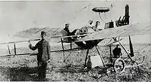 Ottoman pilots with a Harlan Eindecker during the Balkan Wars of 1912–1913