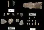 Archaeological finds from Saga-Zaba