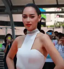 Actress, singerNamthip JongrachatawiboonMentor of The Face Thailand season 2, 3 and 4