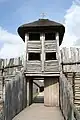 Reconstructed entrance gate