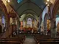 Nave and choir.