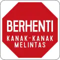Stop for children crossing