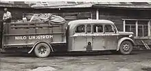 Image 178A bus in Finland in the early 20th century with the cargo area totally separated from the bus body. (from Bruck (vehicle))