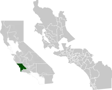 Map of the district