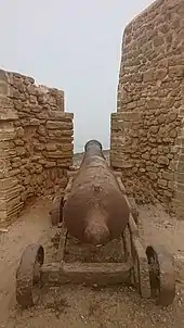 Image 13A cannon from the republican era in Salé (from History of Morocco)