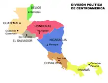 Image 16Countries and capitals of Central America (from Ethnic groups in Central America)