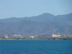 Ponce and Cerro de Punta from Caja de Muertos.