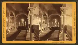 Interior from balcony (c. 1883).