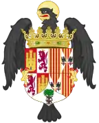 Coat of arms of Ferdinand II of Aragon as Lord of Biscay.