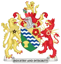 Coat of arms of Mossley (Tameside)
