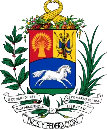 Coat of Arms of Venezuela (1871)