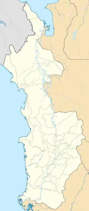 Titumate is located in Chocó Department