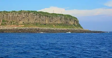 Basalt columns