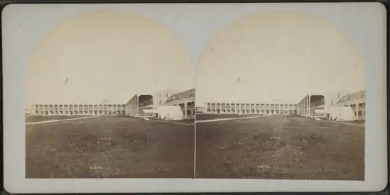 Congress Hall in 1870