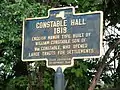 New York State historic marker, June 2011