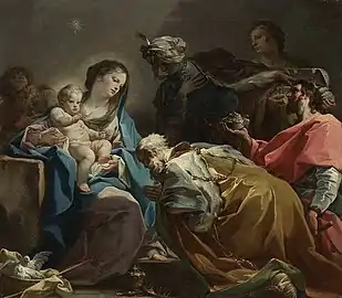Adoration of the Magi, 1725, Museum of Fine Arts, Boston