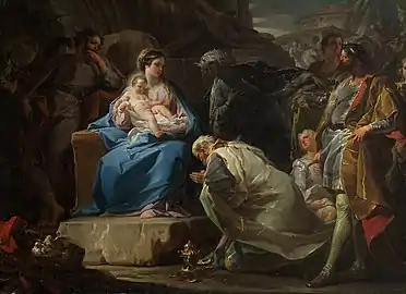 Adoration of the Magi, 1740–45, Kunsthistorisches Museum, Vienna
