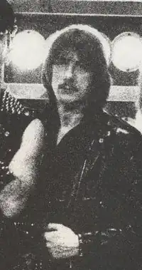 Holland on Judas Priest album Screaming for Vengeance album circa 1982.