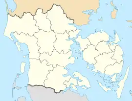 Jelling is located in Region of Southern Denmark