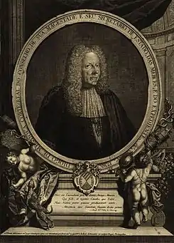 Engraving of Diogo de Mendonça Corte-Real