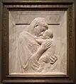 Relief in frame as displayed