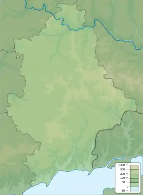 Battle in Shakhtarsk Raion is located in Donetsk Oblast