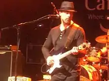 Doug Jackson in concert with Ambrosia on May 24, 2014