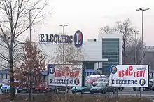 Image 44A Polish E. Leclerc in Wrocław, Poland (from List of hypermarkets)